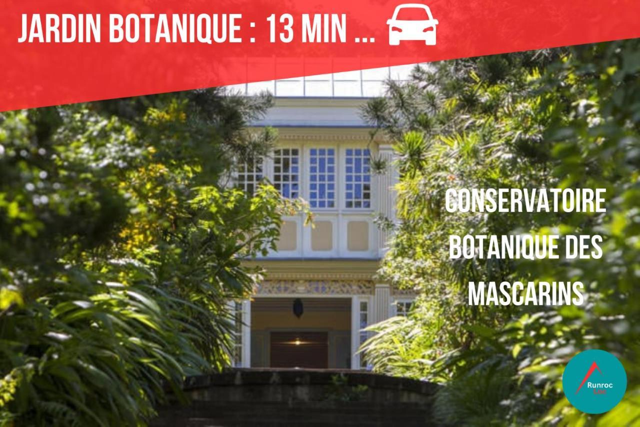 Bec Rose - Clim - Wi-Fi - Jardin Apartment Saint-Leu Exterior foto